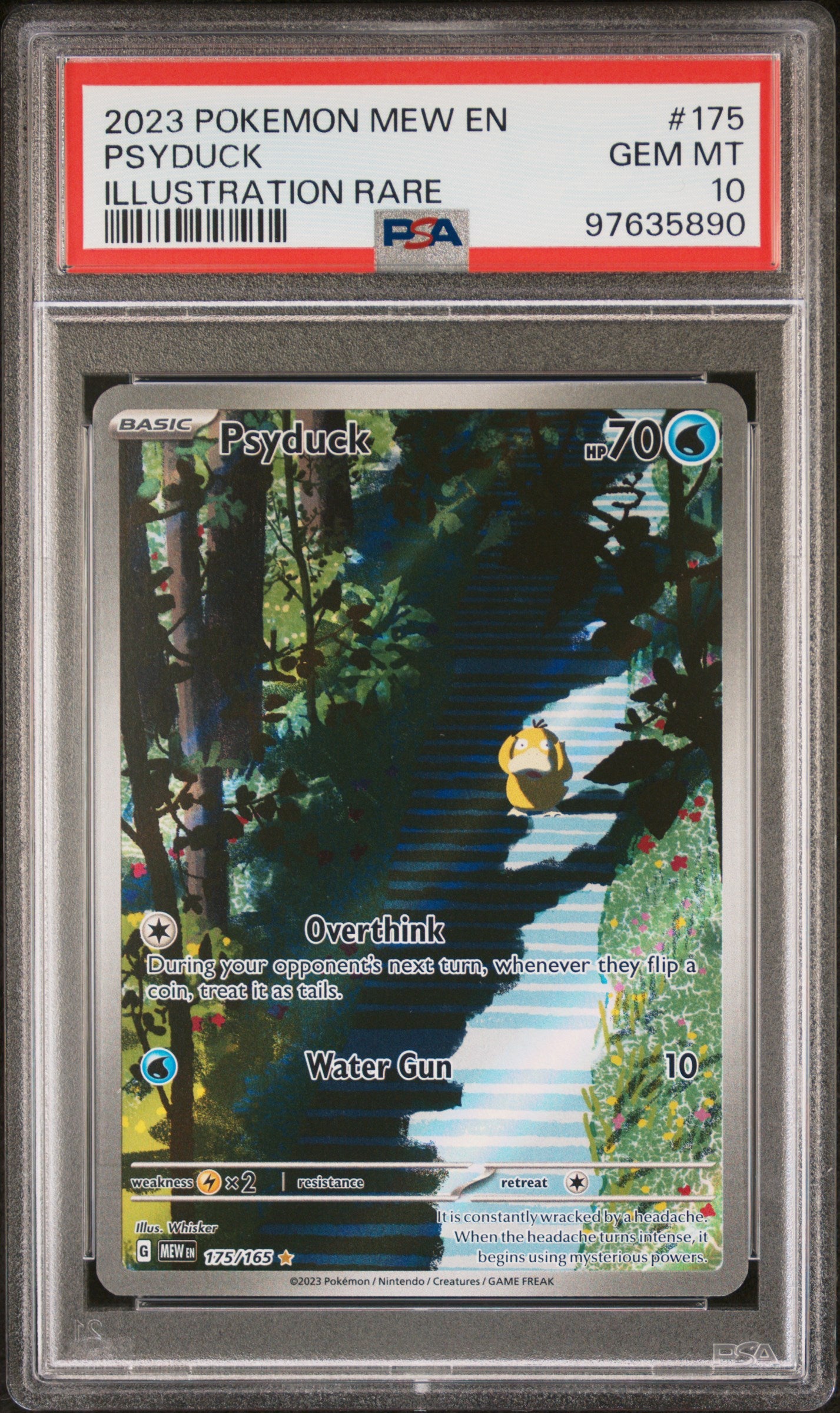 PSA10- psyduck -#175