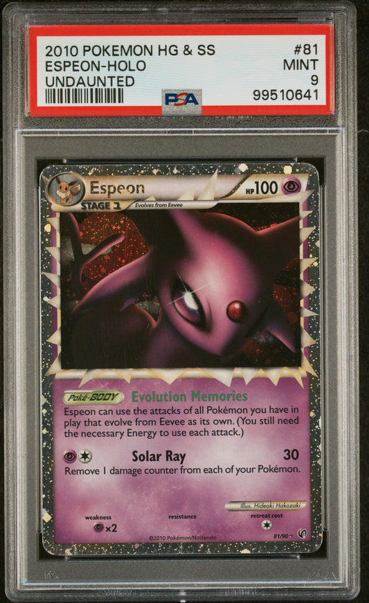 PSA9- espeon -#81