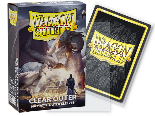 Dragon Shield Outer Sleeves  Clear 100CT