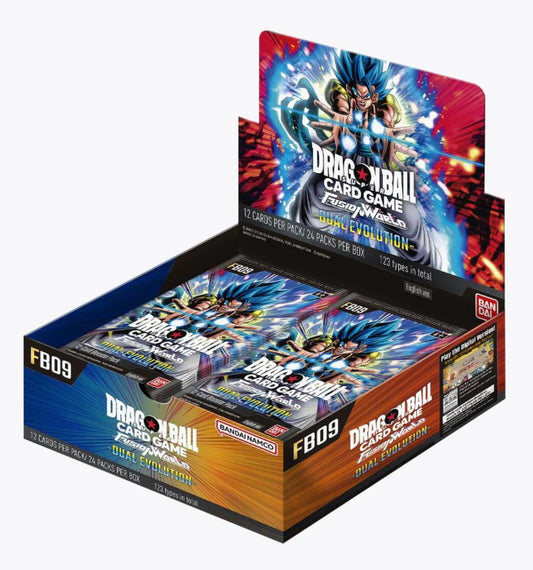 Dragon Ball Super TCG Fusion World Dual Evolution Booster Box (FB09)