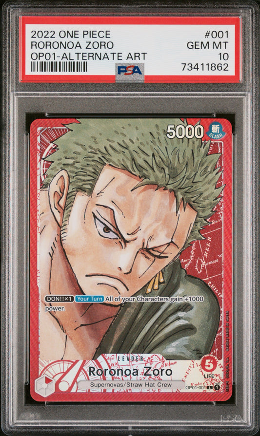 PSA10- roronoa zoro -#001