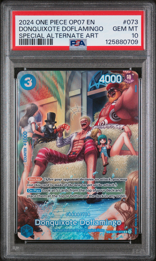 PSA10- donquixote doflamingo -#073