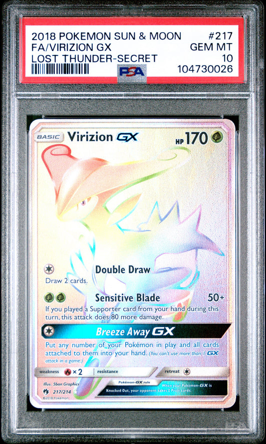 PSA10- virzion gx -#217