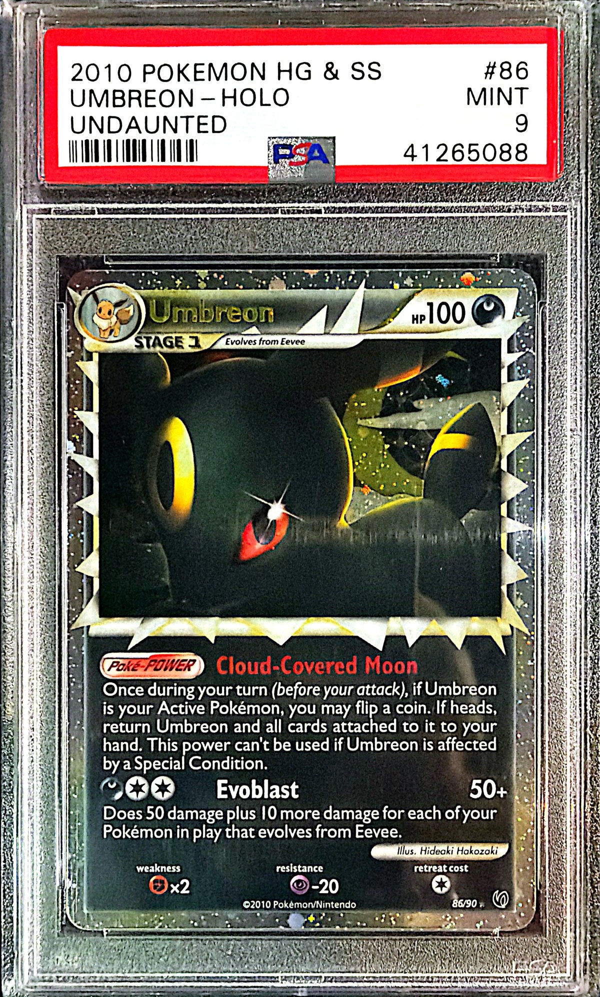 PSA9- umbreon -＃86
