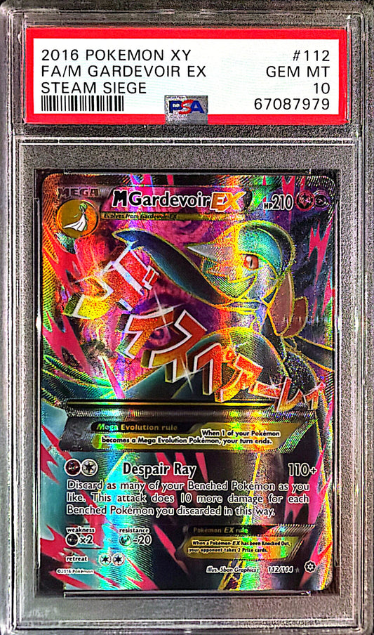 PSA10- m gardevoir ex -#112