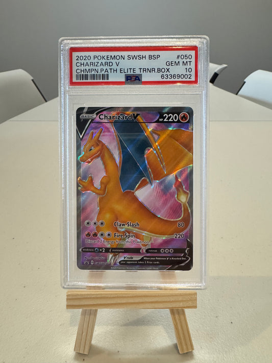 PSA10-CHARIZARD V-#050