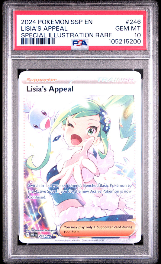 PSA10- Lisia’s appeal #246