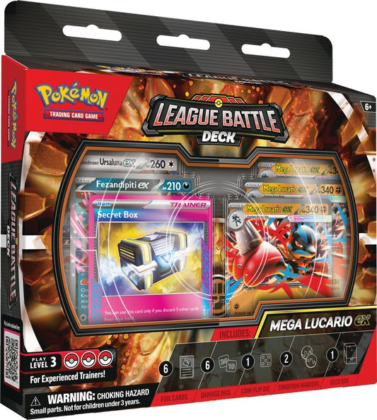 Pokemon TCG Mega Lucario ex League Battle Deck (06/19/2026)