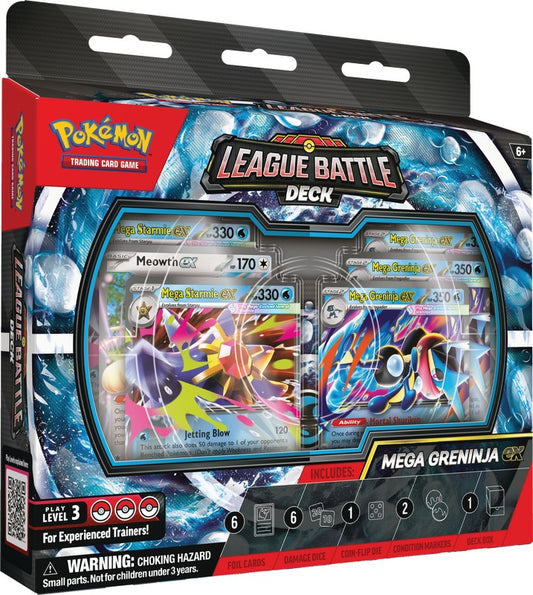 Pokemon TCG Mega Greninja ex League Battle Deck