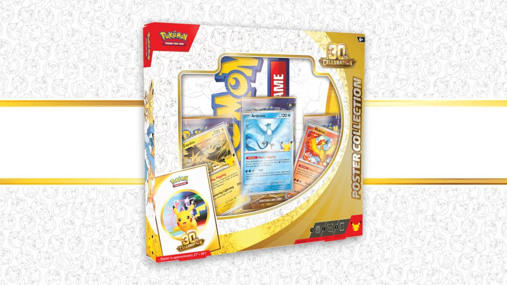 Pokemon TCG 30th Celebration Poster Collection