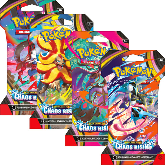 Pokemon TCG ME4 Chaos Rising Sleeved Booster (STYLE MAY VARY)