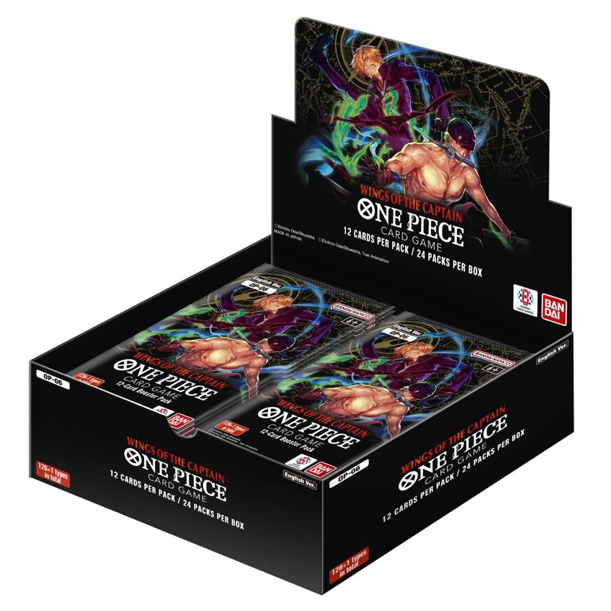 One Piece TCG Wings of the Captain Booster Box (OP06)