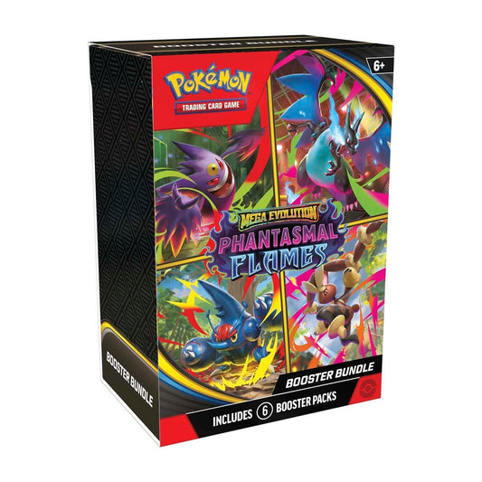 Pokemon TCG ME02 Phantasmal Flames Booster Bundle
