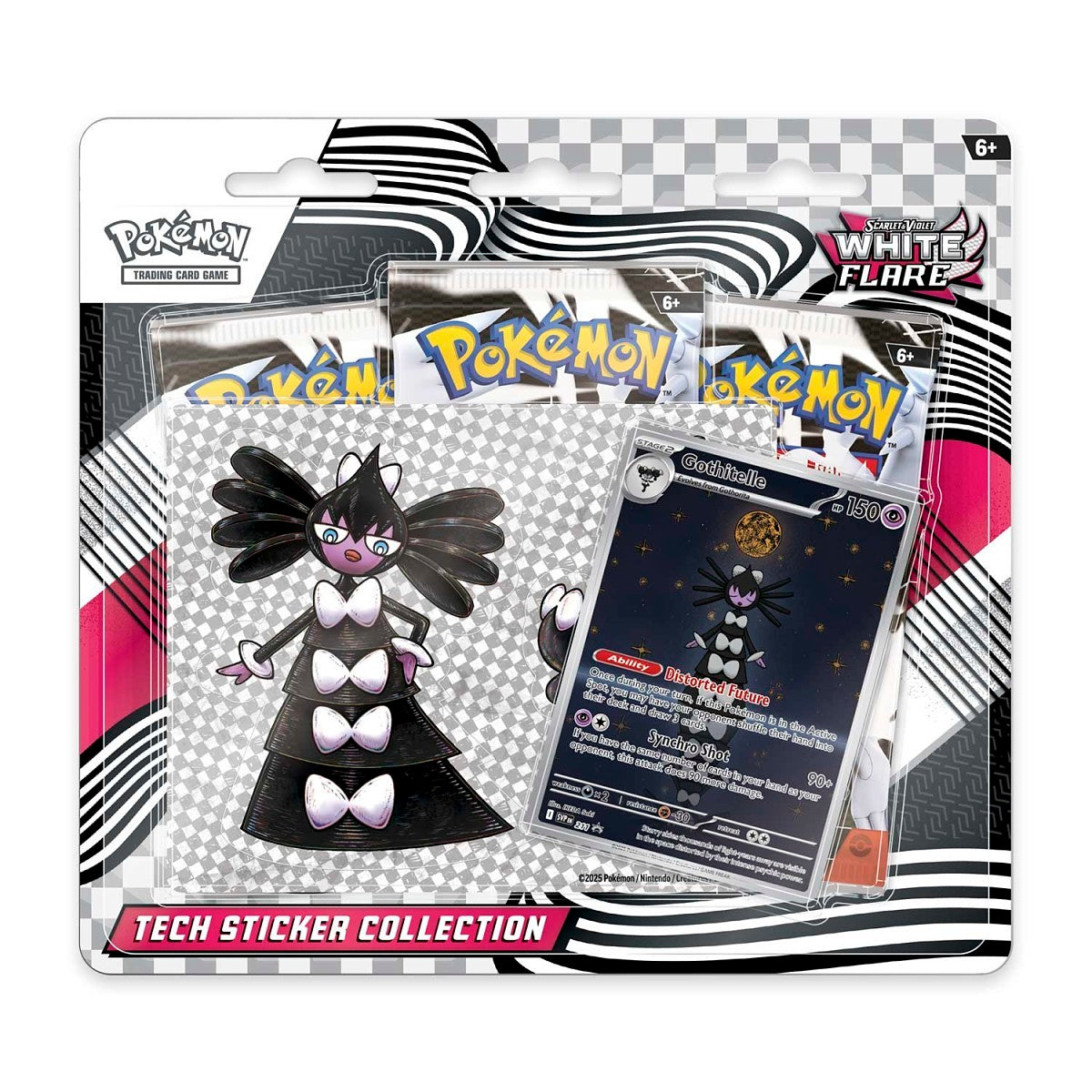 Pokemon TCG White Flare Tech Sticker Collection