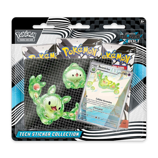 Pokémon TCG Black Bolt Tech Sticker Collection