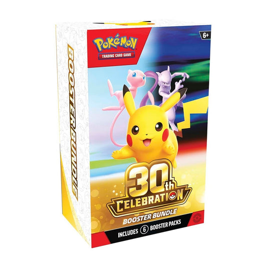 Pokemon TCG 30th Celebration Booster Bundle (6 Packs)