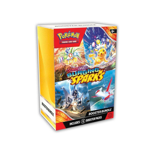 Pokemon Scarlet & Violet-Surging Sparks Booster Bundle (6 Packs)