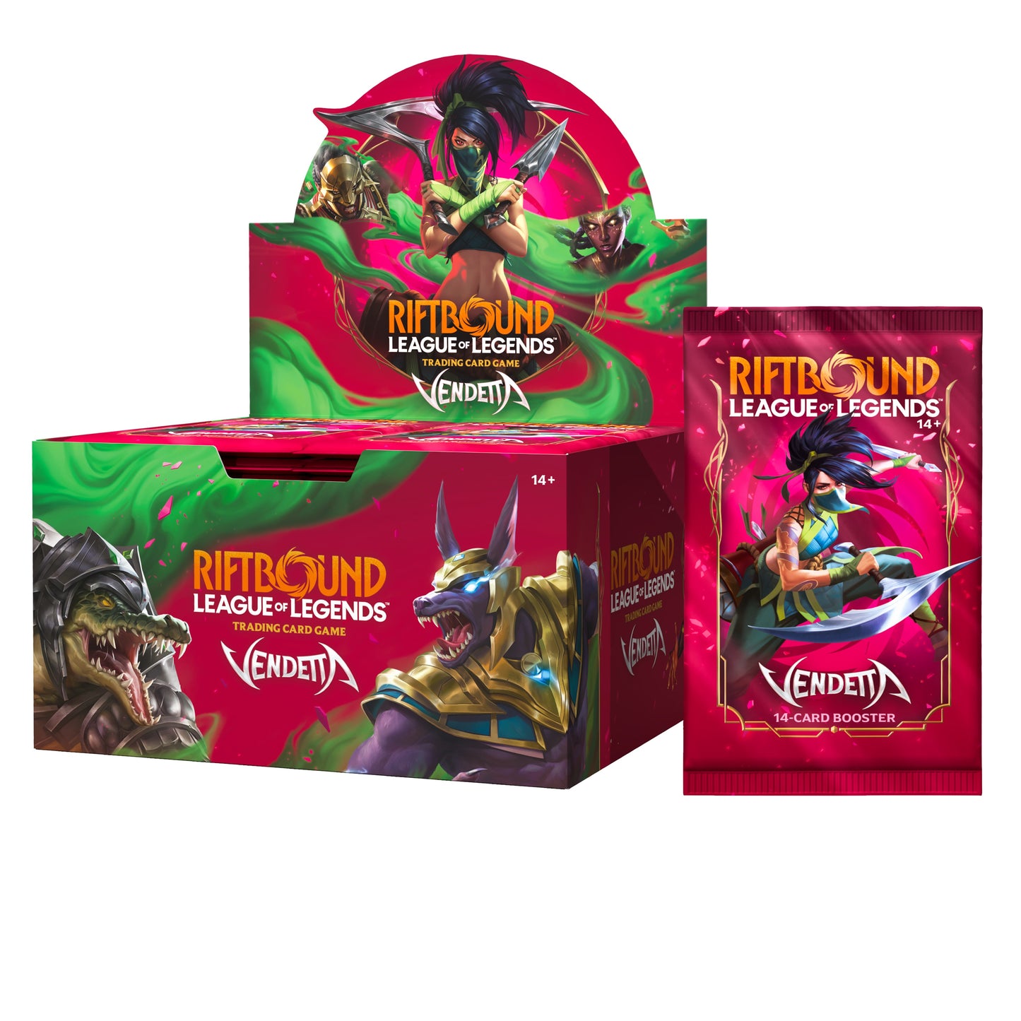 Riftbound :League of Legends TCG Vendett Booster Display (07/31/2026)