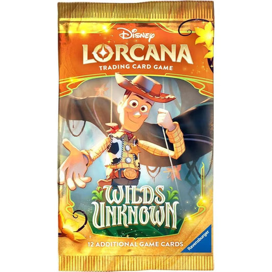 Disney Lorcana Wilds Unknown Booster Pack