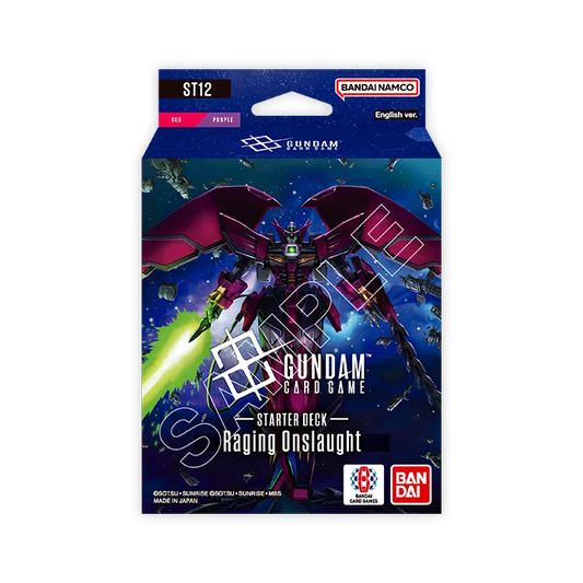 Gundam Card Game Starter Deck Raging Onslaught (ST-12）