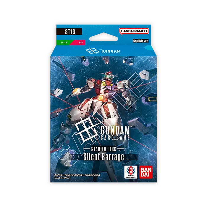 Gundam Card Game Starter Deck Silent Barrage (ST-13）