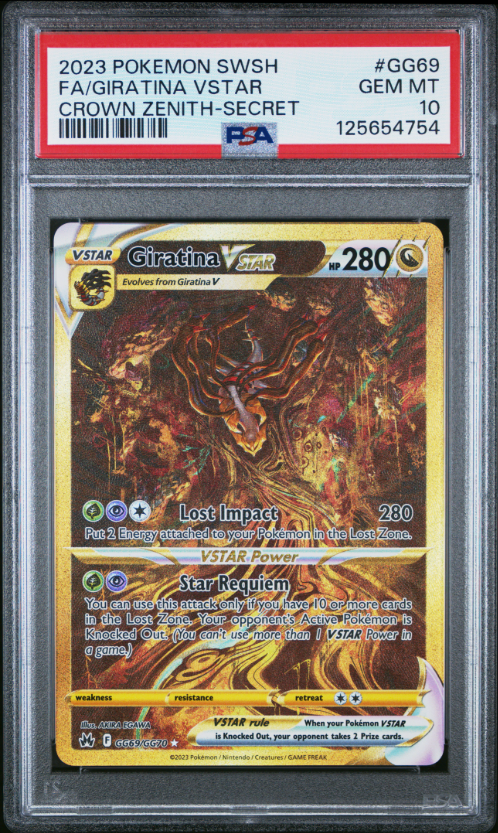 PSA10- Giratina vstar -GG69（4754）