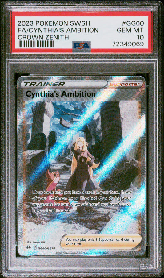 PSA10- CYNTHIA'S AMBITION -#GG60