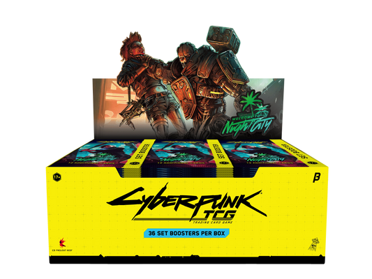 Cyberpunk TCG Beta Booster Box Display （09/10/26）