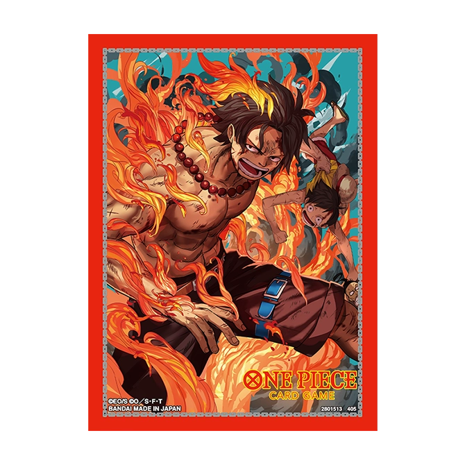 One Piece Card Game Official Sleeves: TCG+ Store Edition Vol. 5 - Portgas.D.Ace