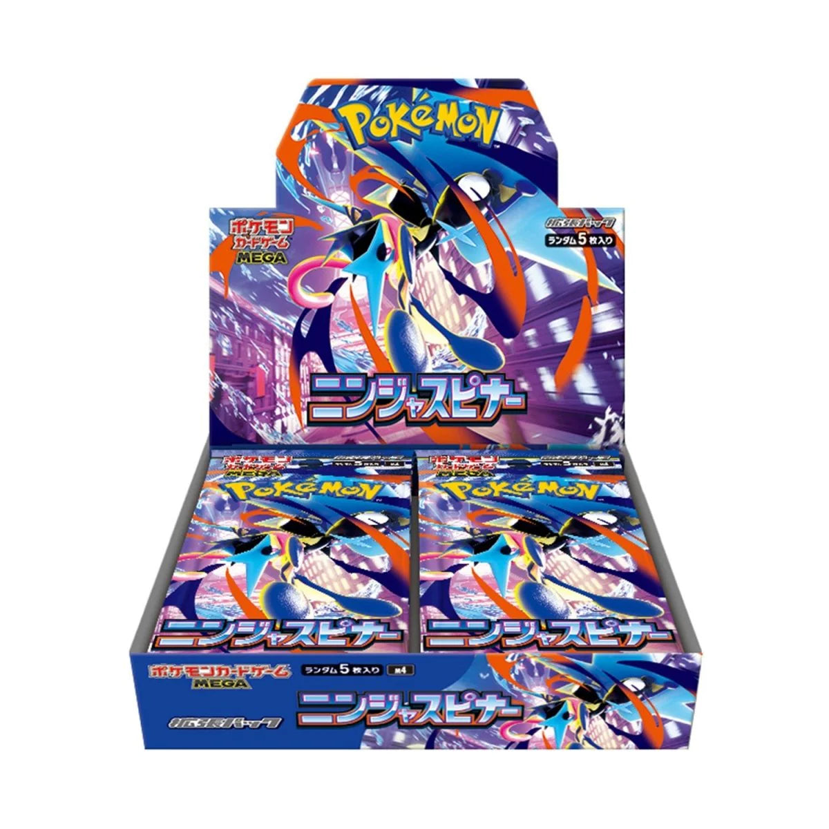 Pokemon TCG JAPANESE Mega Ninja Spinner Booster Box (M4）